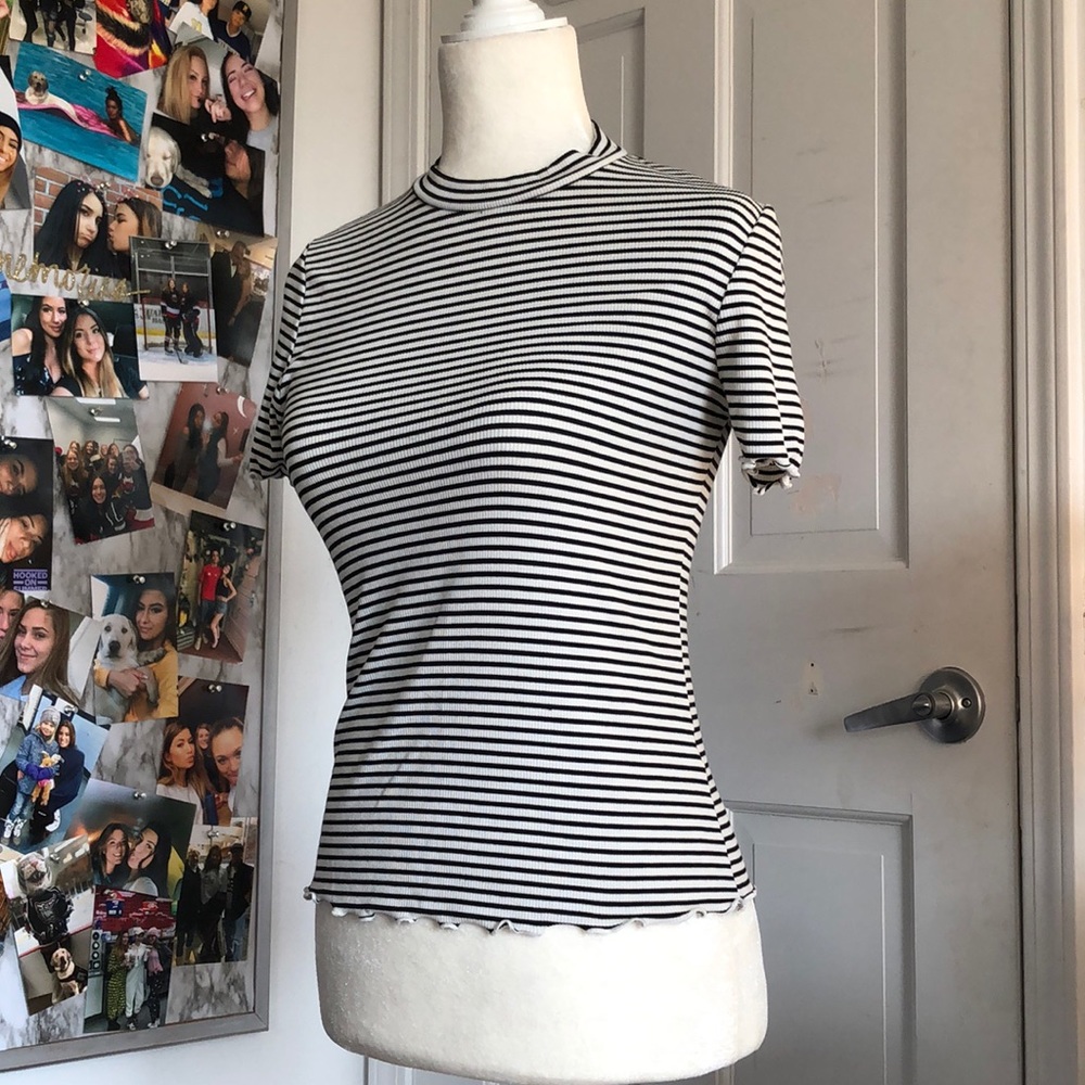Striped Short Sleeve Shirt
